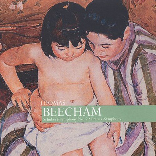 CD cover: painting of a man and child, text “Beecham” and “Symphony”.