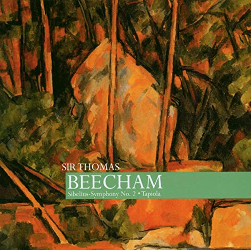 CD cover with abstract painting of a forest in warm tones.