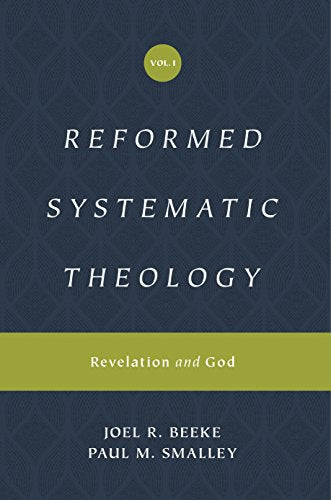 Book cover: “Reformed Systematic Theology, Volume 1” with white text.