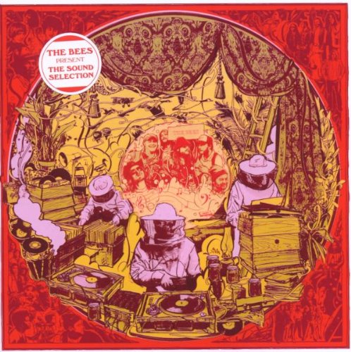 CD cover for The Bees’ “The Sound Selection” with bee-themed artwork.