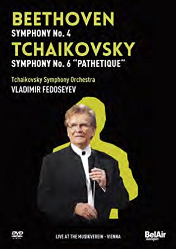 DVD cover featuring conductor Vladimir Fedoseyev and text listing composers.