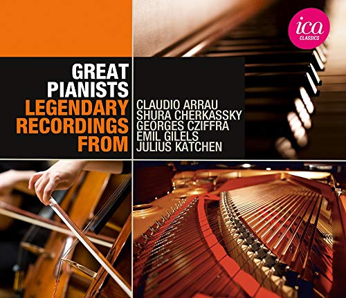 Beethoven / Arrau / Cherkassky - Great Pianists | Concertos Nos. 1 & 3 [Gilels, Katchen, Arrau, Cziffra, Cherkassky] [ICA: ICAB 5114] [CD]