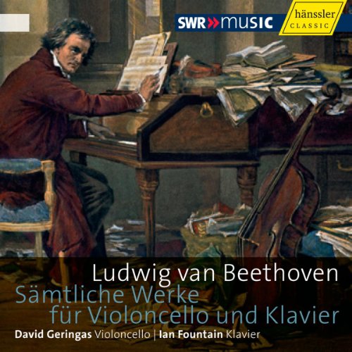Beethoven / Geringas / Fountai - Complete Works For Cello & Pia [CD]