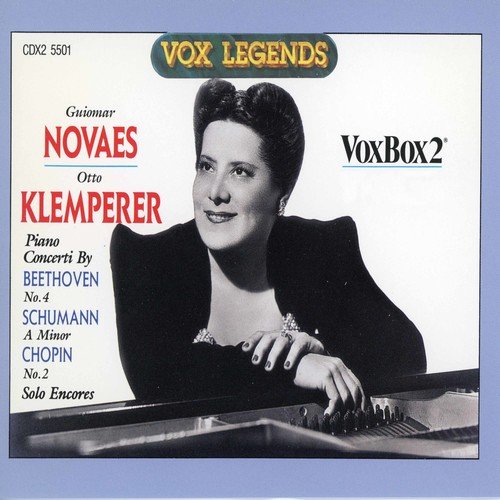 Beethoven / Novaes,guiomar / K - Beethoven: Piano Concerto No.4 / Schumann: Piano Concerto in A minor / Chopin: Piano Concerto No.2 [CD]