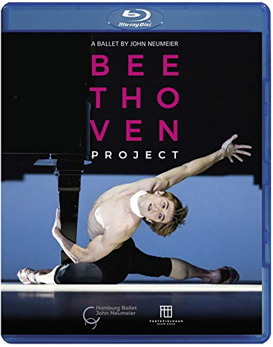 Blue-ray case cover featuring a male ballet dancer in a dramatic pose on stage.