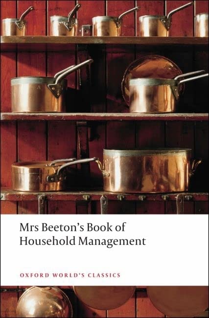 Book cover with copper pots on a wooden shelf background.