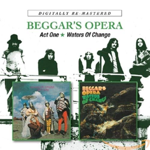 CD cover for "Beggar's Opera" featuring band members and album art.