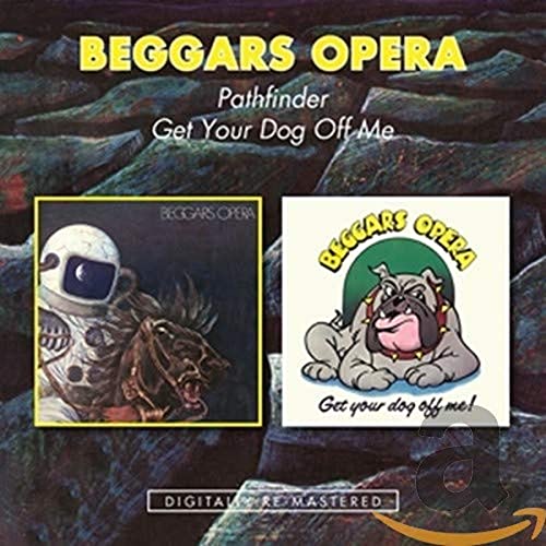CD cover for Beggars Opera’s “Pathfinder / Get Your Dog Off Me.”