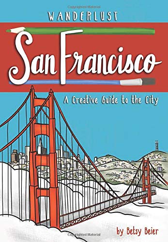 Book cover: “San Francisco” with Golden Gate Bridge illustration.