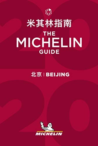 Red Michelin Guide Beijing 2020 cover with the Michelin Man logo.