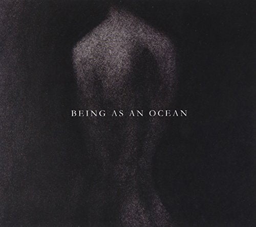 Dark album cover with grainy, blurred human-shaped figure and text.