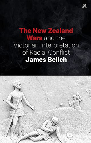 Book cover depicting historical figures and text about New Zealand Wars.