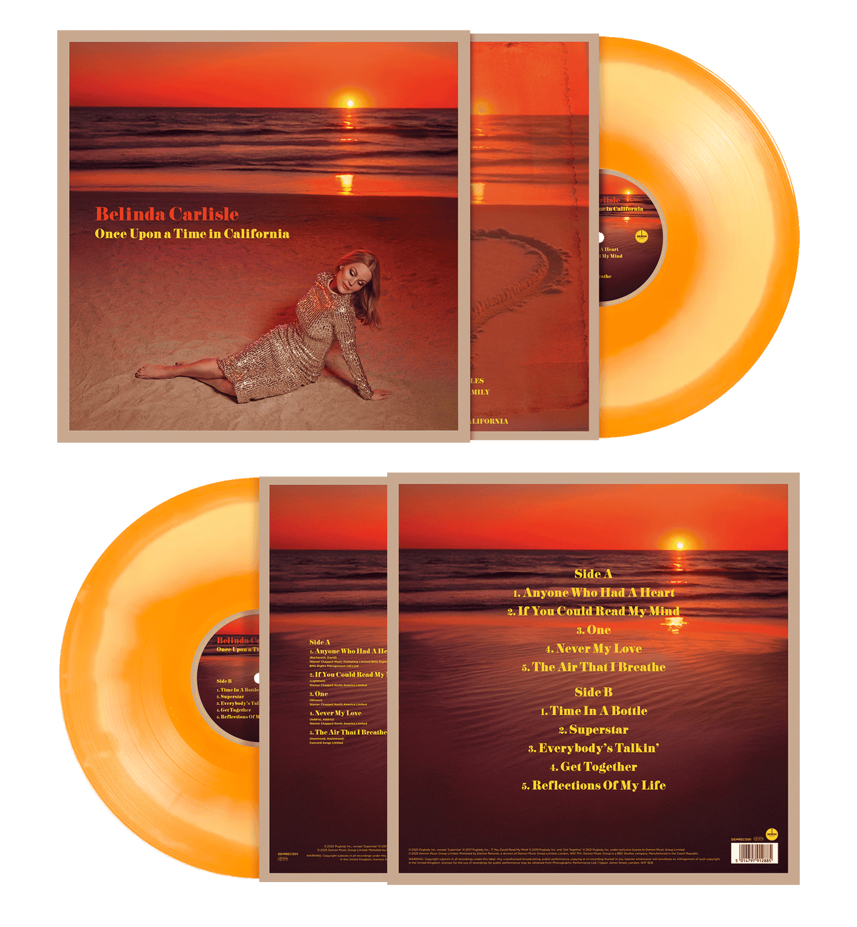 Belinda Carlisle - Once Upon A Time In California (Sunset LP) [VINYL]