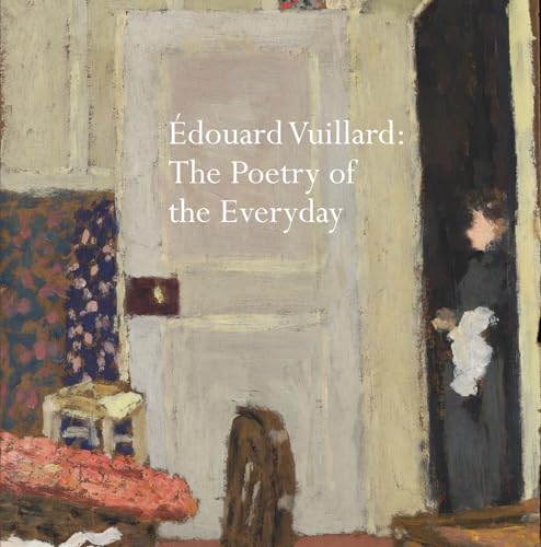 Book cover featuring an impressionist painting of an interior with a door and figure.