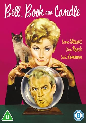 Bell, Book and Candle" DVD cover featuring Kim Novak and a crystal ball.