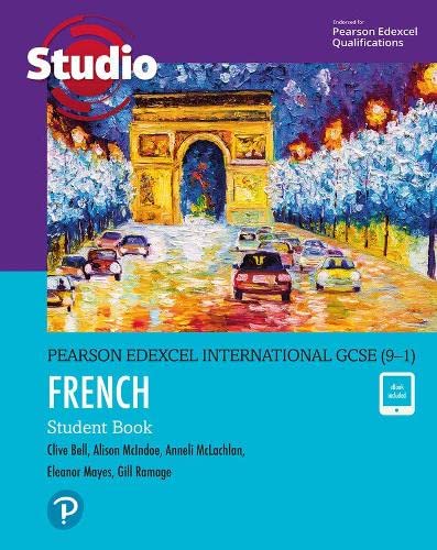 Textbook cover featuring an impressionist painting of the Arc de Triomphe in Paris.