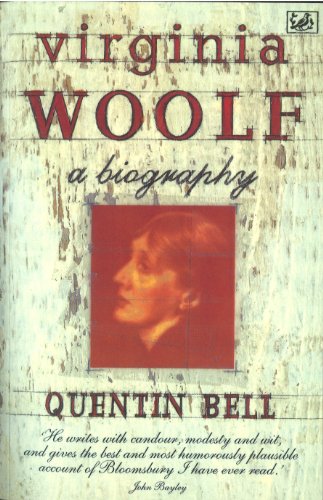 Book cover: "Virginia Woolf: A Biography" with a portrait of Woolf.