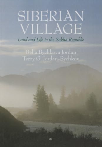 Book cover showing a misty river landscape with evergreen trees and distant mountains.
