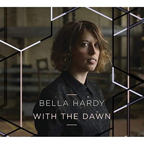 Bella Hardy album cover with geometric design and portrait of a woman.