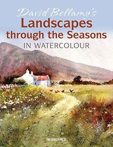 Book cover: watercolour painting of cottages and a winding path.