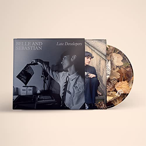 Belle and Sebastian “Late Developers” CD with cover art and disc view.