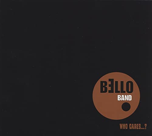 Black CD case with brown circle and “BELLO BAND” text.