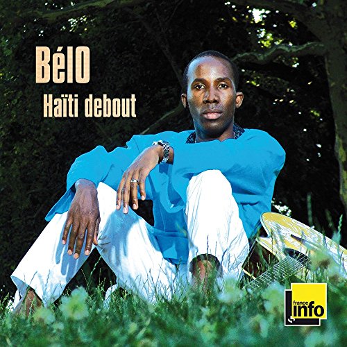 CD cover featuring portrait of singer Belo against a green background.
