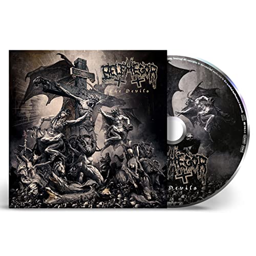 CD case and disc for “Belphegor - The Devils” with demonic imagery.