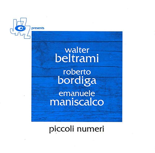 CD cover for "Piccoli Numeri" by Beltrami, Bordiga, and Maniscalco.
