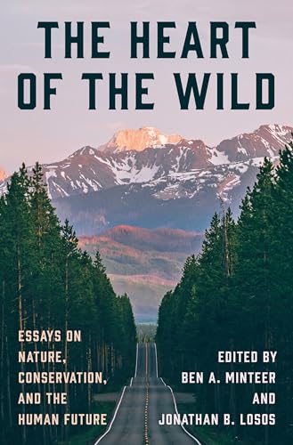 Book cover with mountains, trees, a road, and bold white title text.