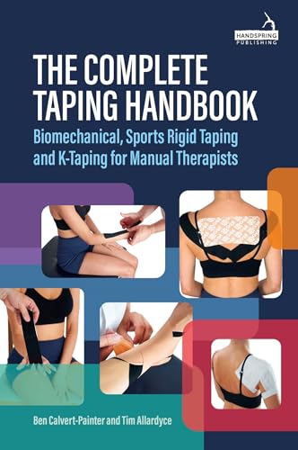 Book cover illustrating sports taping techniques on human anatomy.