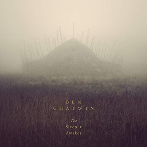 Fog-shrouded building with pointed roof, album cover for Ben Chatwin.