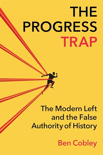 Book cover: yellow background, silhouette running into red lines, title text.