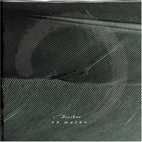 CD cover for Ben Cox’s “On Water” with abstract water ripple design.