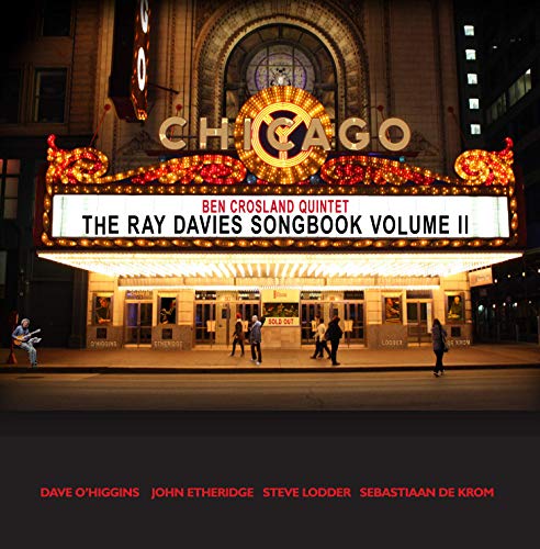 CD cover featuring a Chicago theater marquee with band and album title.