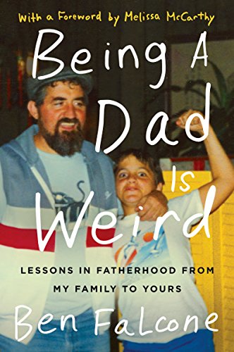 Book cover: father and son portrait with handwritten-style title.