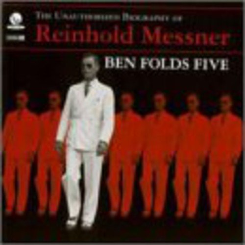 CD cover: Ben Folds Five with a portrait of Reinhold Messner.