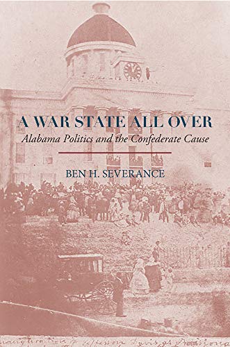 Book cover: historic capitol building with crowds, title “A War State All Over.”