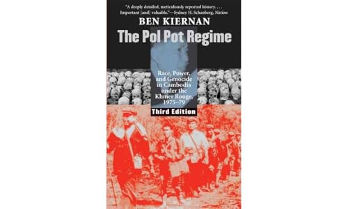 Book cover: "The Pol Pot Regime: Race," with historical photos.