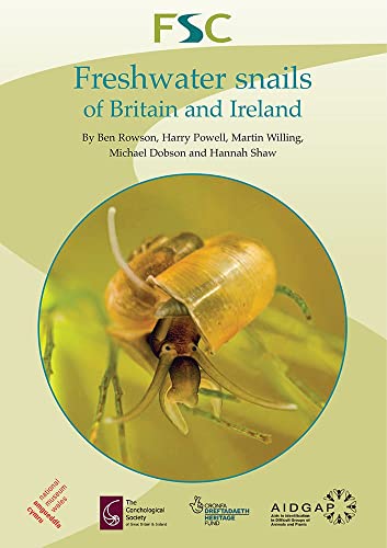 Book cover featuring a close-up photo of a freshwater snail.