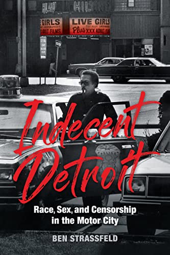 Book cover featuring a police officer and city street with red stylized text.