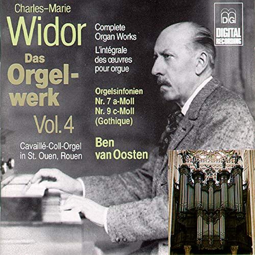 CD cover featuring a portrait of Ben van Oosten and an organ.