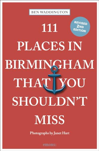 Book cover with red background, white text, and a blue anchor illustration.