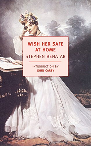 Book cover featuring a woman in a white gown and floral headpiece reading.