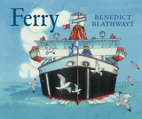 Image of a book cover with title Ferry and author or publisher information.
