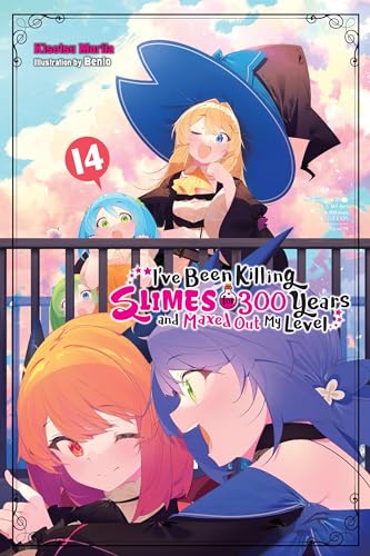 Novel cover featuring anime-style girls with colorful hair and a witch’s hat.