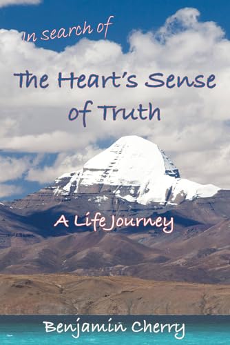 Book cover with snowy mountain landscape and blue title text.