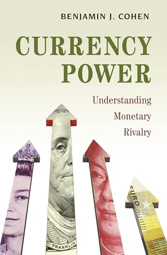 Book cover: "Currency Power" with images of international currency rising.