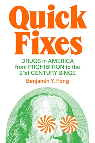 Book cover: "Quick Fixes" with orange text over a green, patterned background.