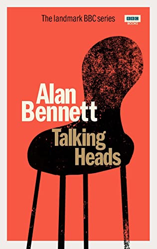 Red book cover with black silhouette of a head on a chair.